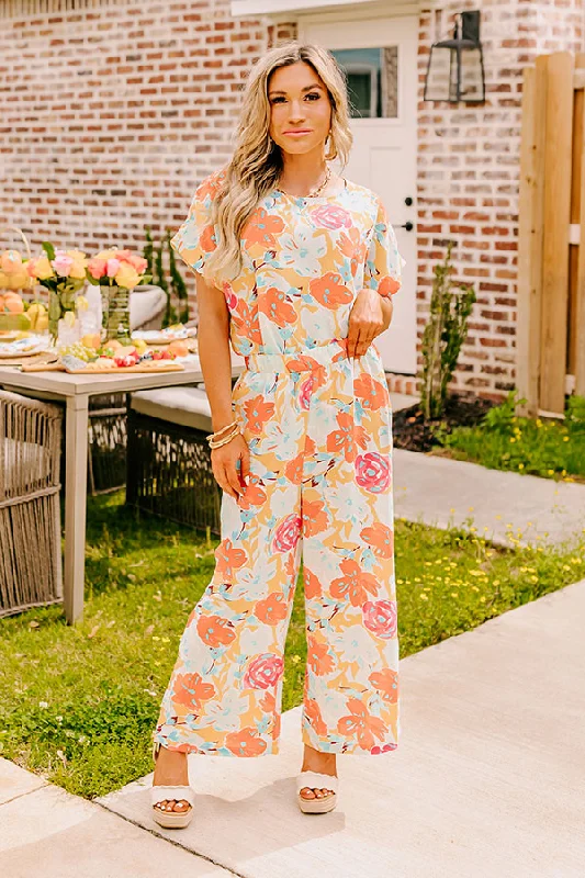 Happy Blooms High Waist Pants