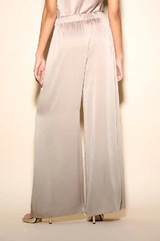 Joseph Ribkoff Satin Wide Leg Pants