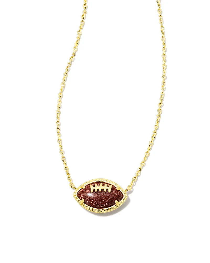 Kendra Scott Football Necklace