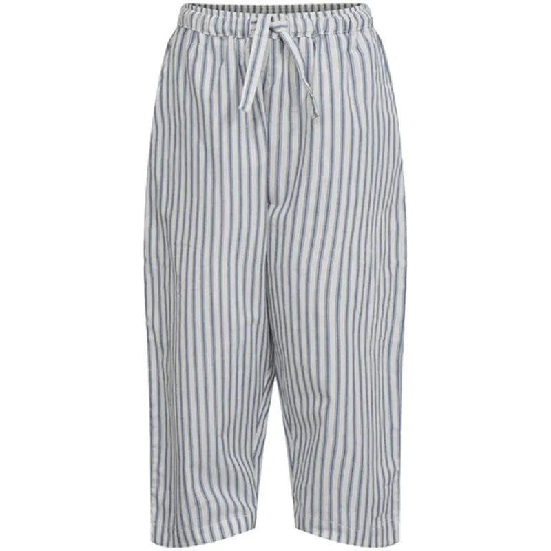 Sofie Schnoor Blue Striped Pants