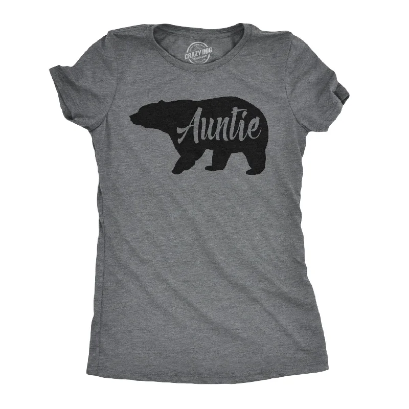 Auntie Bear Women's T Shirt