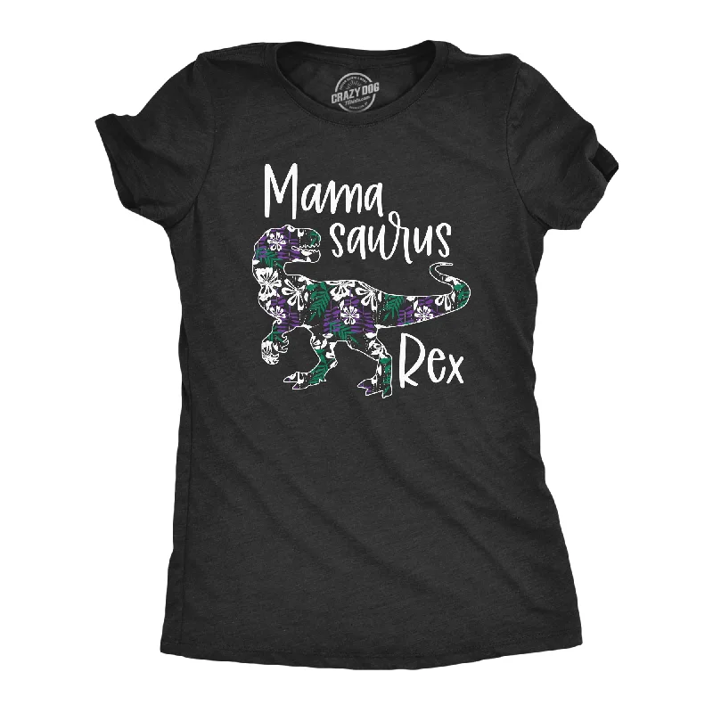 Mamasaurus Rex Floral Women's T Shirt