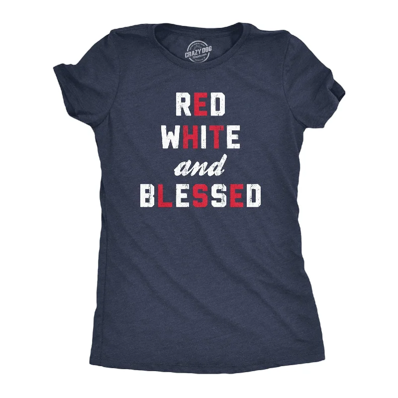 Red White And Blessed Women's T Shirt