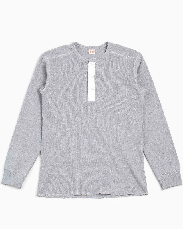 The Real McCoy's MC16117 Union Shirt Long Sleeve Grey