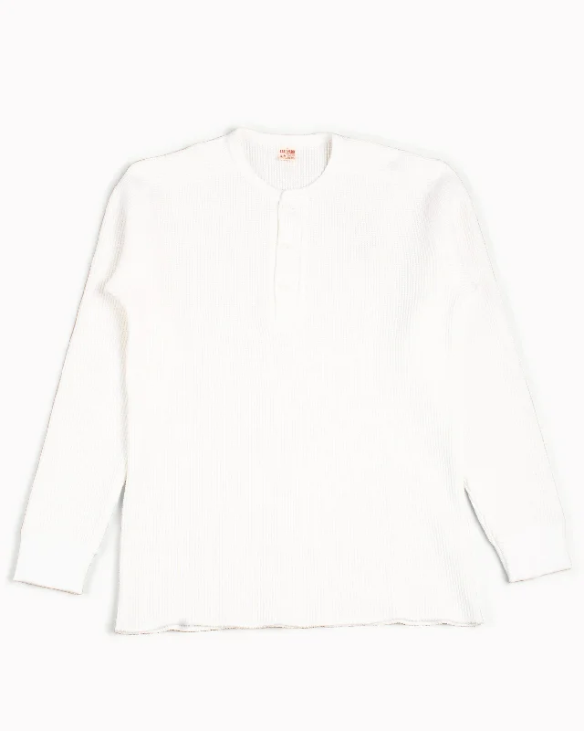 The Real McCoy's MC16117 Union Shirt Long Sleeve White