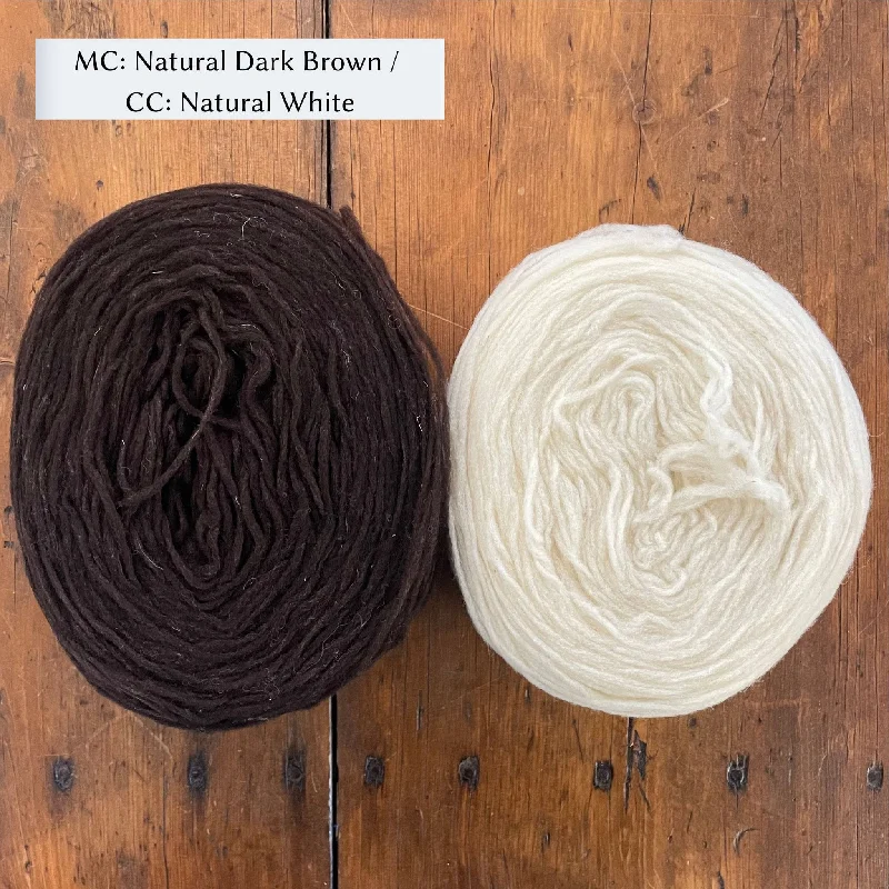 MC: Natural Dark Brown /  CC: Natural White