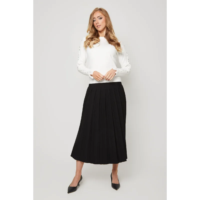 Women's Fine Knit Midi Skirt