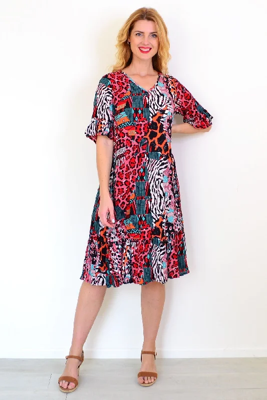 Jessica Sleeved Tunic Dress