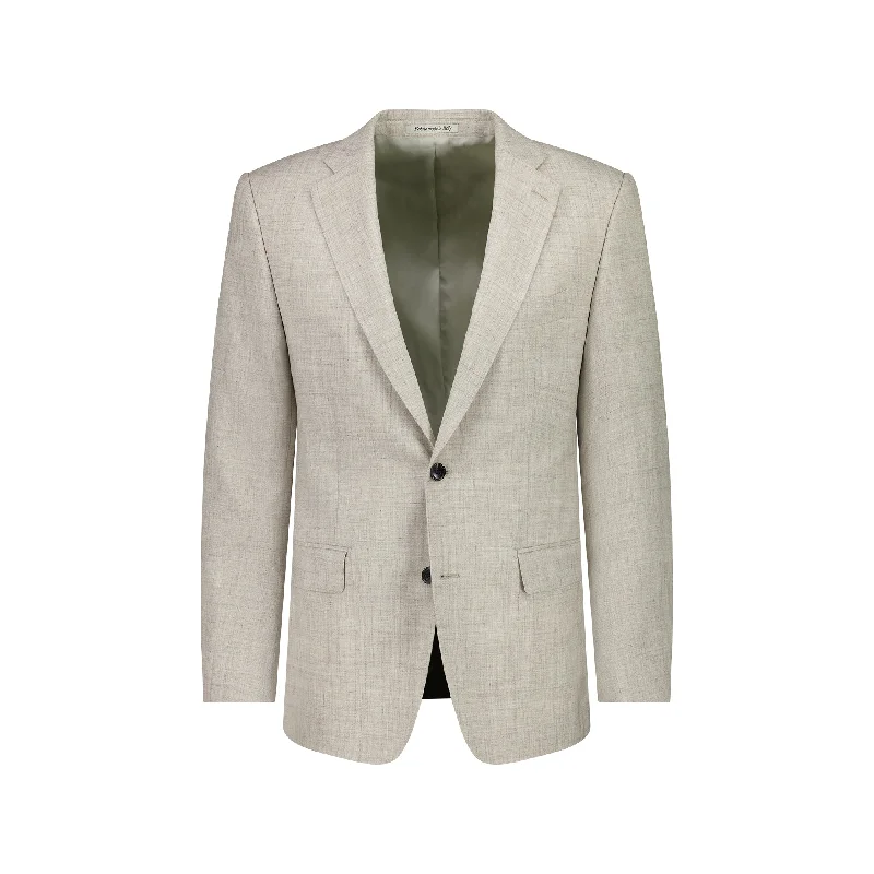 HENRY SARTORIAL Loro Piana 1/2 Canvas Blazer BEIGE REG